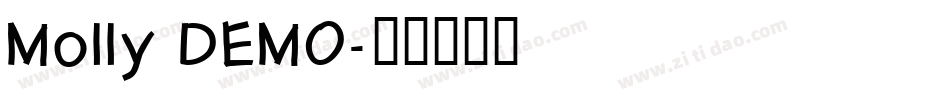Molly DEMO字体转换
